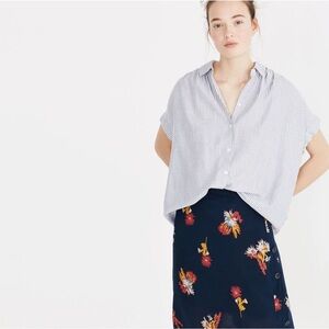 Madewell Central Shirt in Benton Stripe